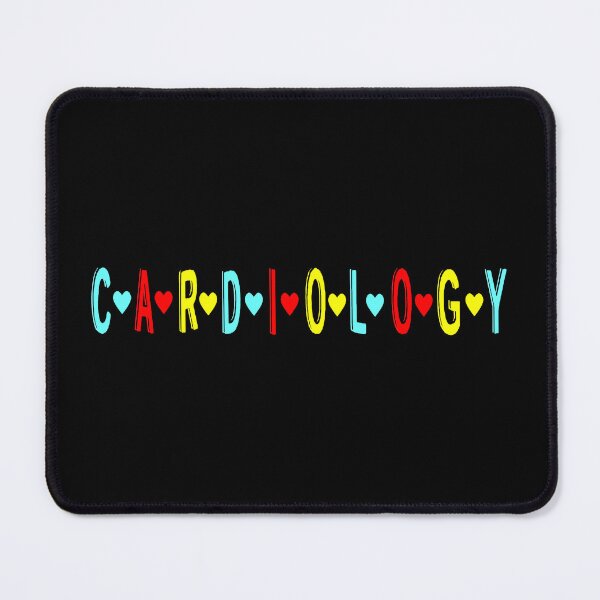 Item preview, Cardiology Typography with Hearts designed and sold by GR-ART.