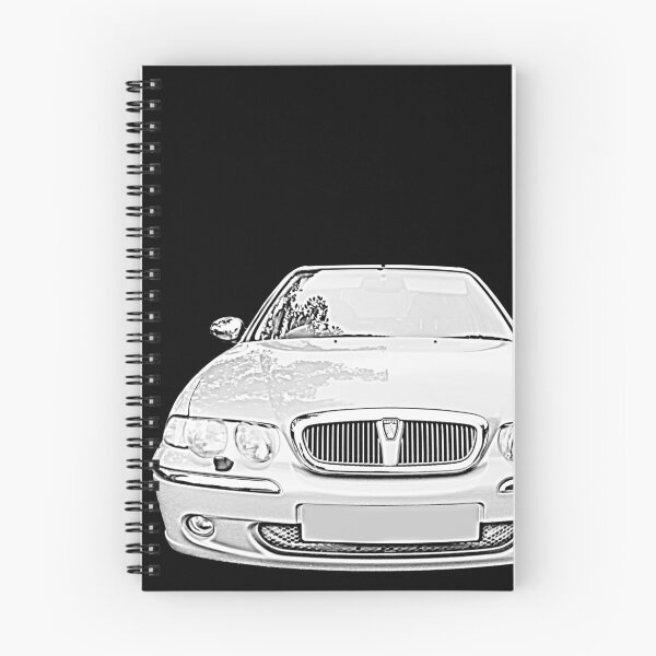 Item preview, Rover 45 British classic car monochrome designed and sold by soitwouldseem.