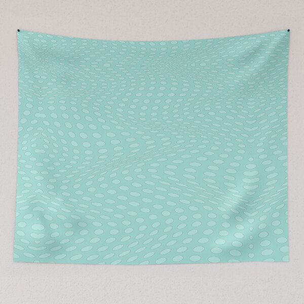 Item preview, Wavy Dots - Sage designed and sold by SilverPegasus.