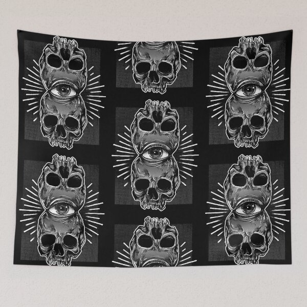 Item preview, Skull Eye Monochrome designed and sold by Peregrine  Jazmin.