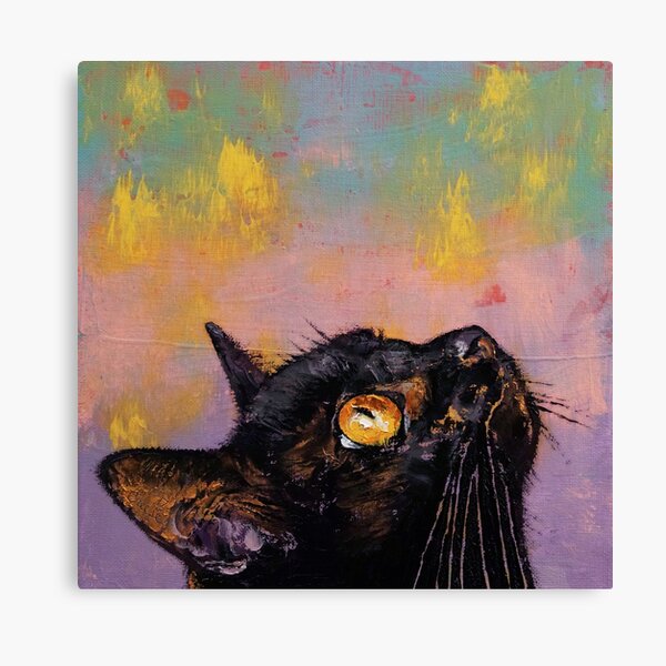 Fixed Gaze Canvas Print