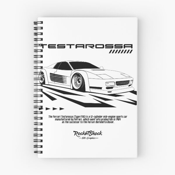 Item preview, Testarossa designed and sold by Rocket Shock.