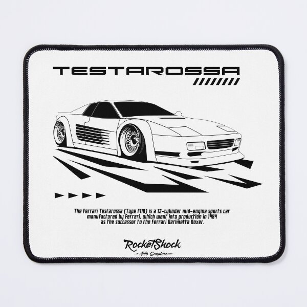 Item preview, Testarossa designed and sold by Rocket Shock.