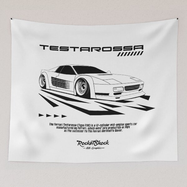Item preview, Testarossa designed and sold by Rocket Shock.