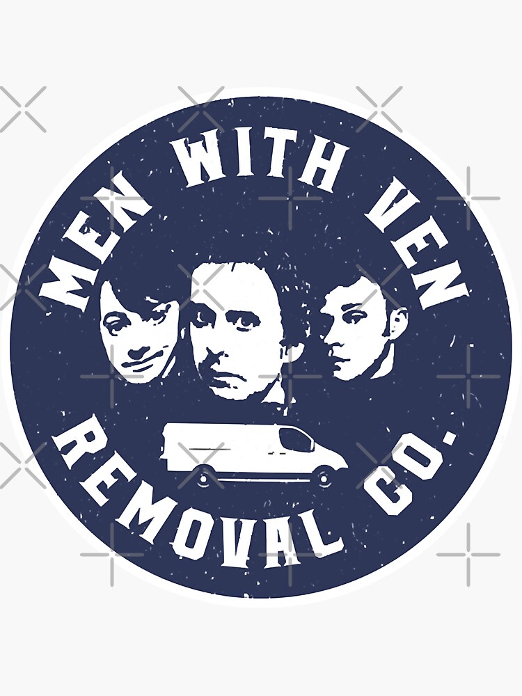 Men With Ven Removal Company Logo T-Shirt
