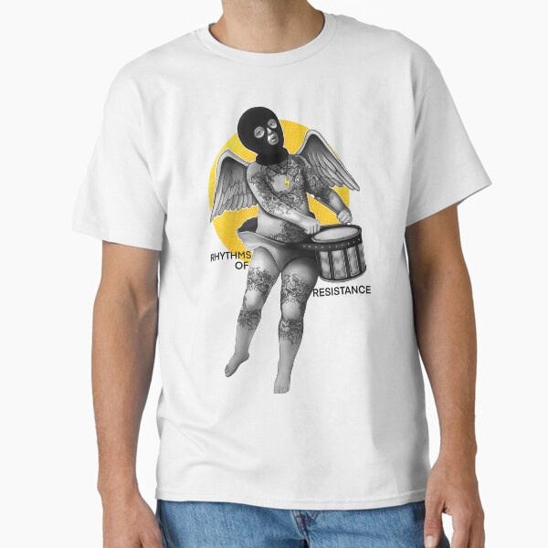 Item preview, Riot angel with drum rhythm of resistance  designed and sold by Meakm-art.