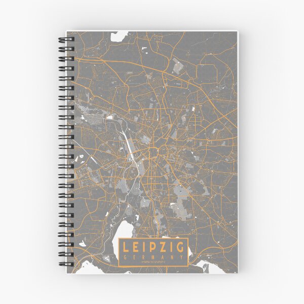 Item preview, Leipzig City Map of Saxony, Germany - Bauhaus designed and sold by deMAP.