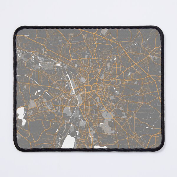Item preview, Leipzig City Map of Saxony, Germany - Bauhaus designed and sold by deMAP.