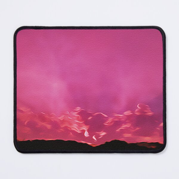 Item preview, Pink Purple Sunset - Oil Painting designed and sold by Unaiza Khalid.