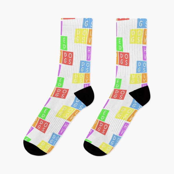 Item preview, Have dogs, feed dogs, love dogs - Pyramid - Pastel colors rainbow - Violet to red designed and sold by RainbowWordLand.