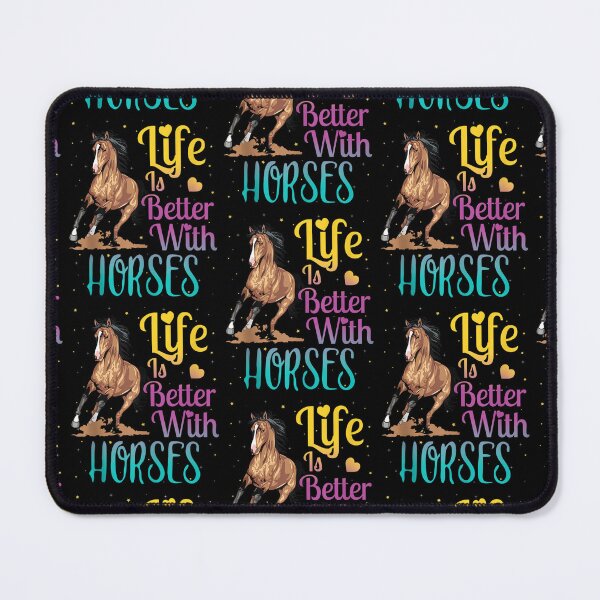 Item preview, Funny Life Is Better With Horses Riding Horses For Girls designed and sold by Kevins16.