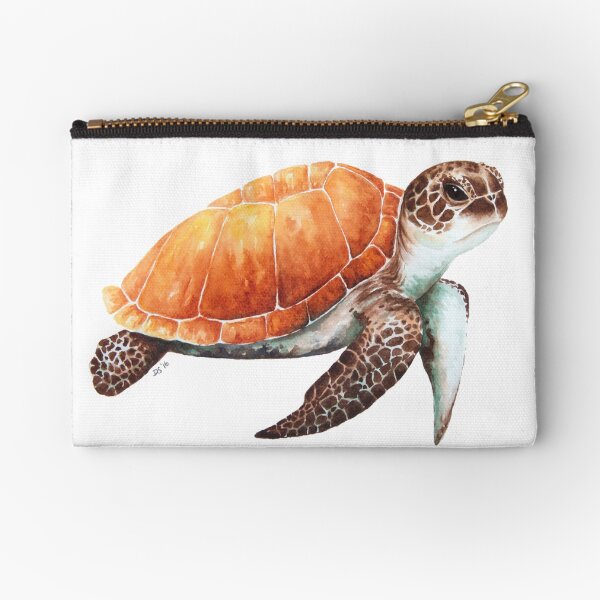 Sea Turtle Zipper Pouch