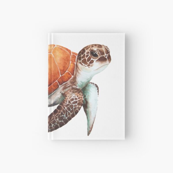 Sea Turtle Hardcover Journal