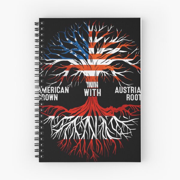 Item preview, American Grown With Austrian Roots Tree Austria Flag designed and sold by MoHaCo.