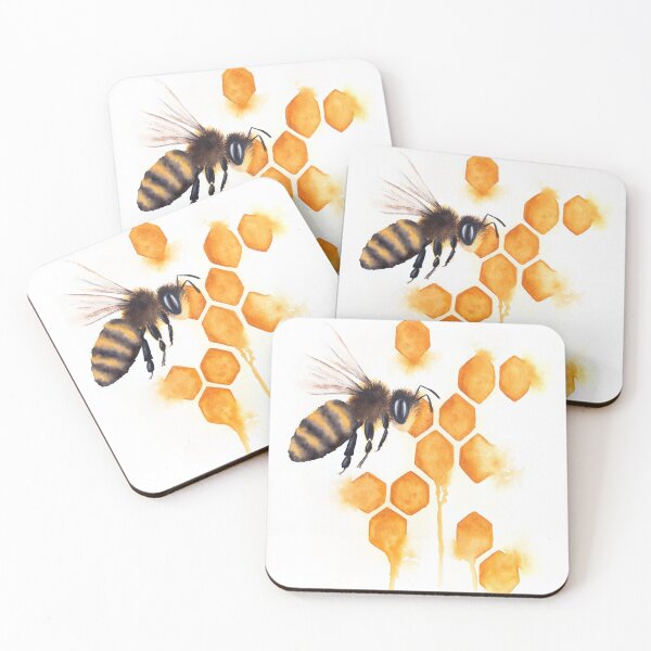 Item preview, Honey Bee Watercolor designed and sold by Denise Soden.