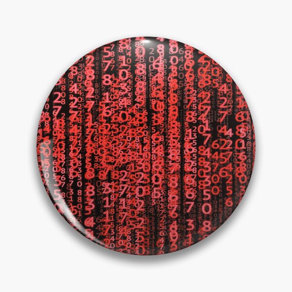 Item preview, Red Computer Code designed and sold by TotallyRetroArt.