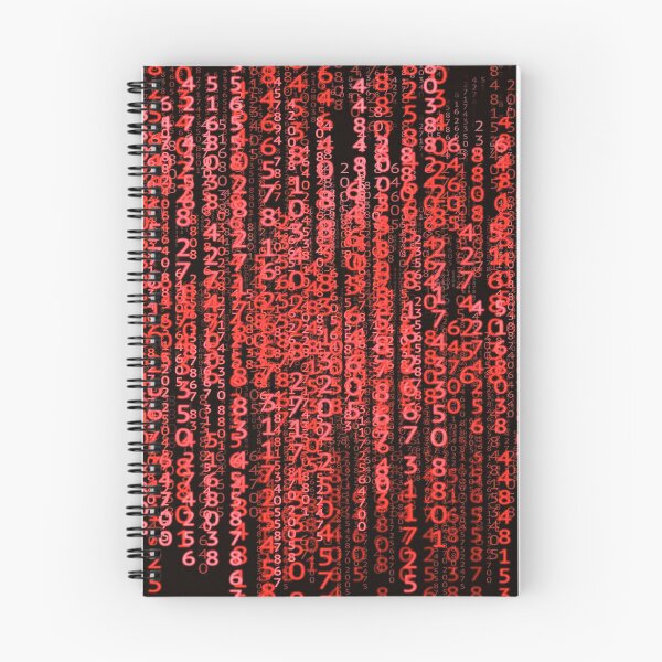 Item preview, Red Computer Code designed and sold by TotallyRetroArt.