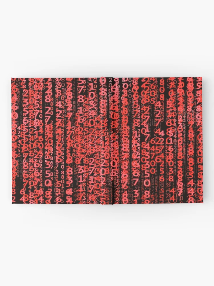Thumbnail 2 of 3, Journal, Red Computer Code designed and sold by TotallyRetroArt.