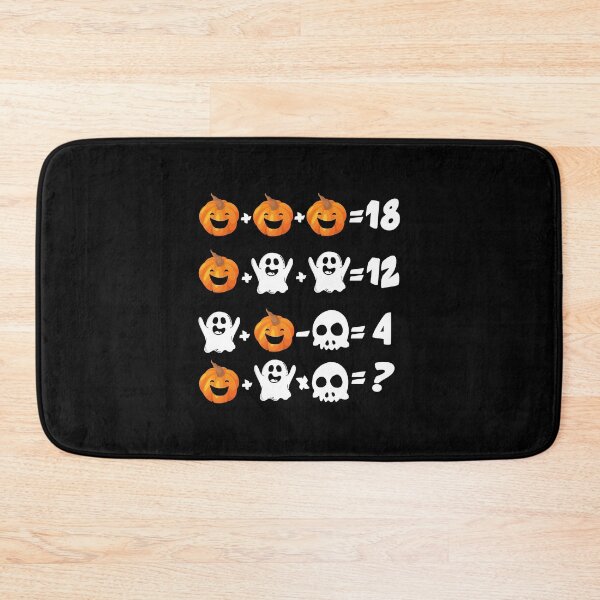 Item preview, Funny Math Order of Operations Quiz Spooky Pumpkin designed and sold by Liesel Noack.