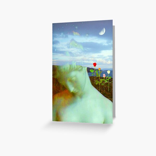 Four of Cups Vibes Greeting Card