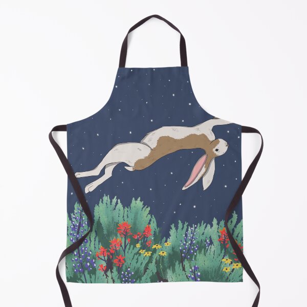Item preview, Nightitme Leaping Bunny designed and sold by marleywrightart.