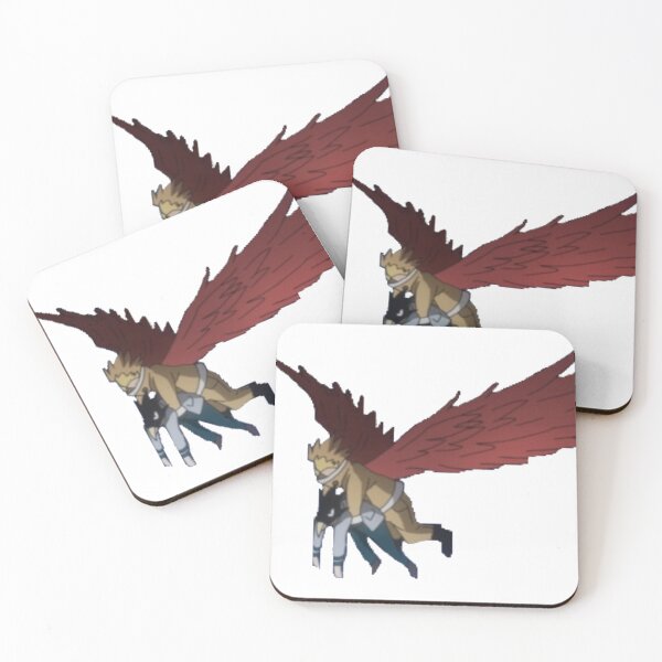 Item preview, Hawks and Tokoyami designed and sold by SavvLimes.