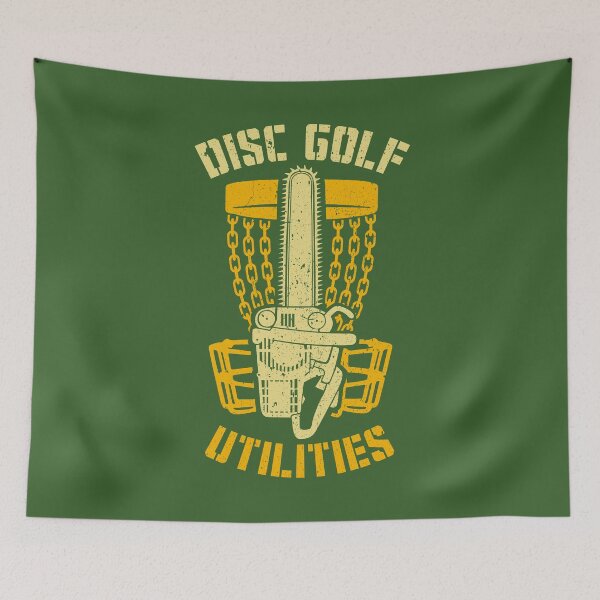 Item preview, Funny Disc Golf Basket Chainsaw For The Trees Vintage designed and sold by GrandeDuc.