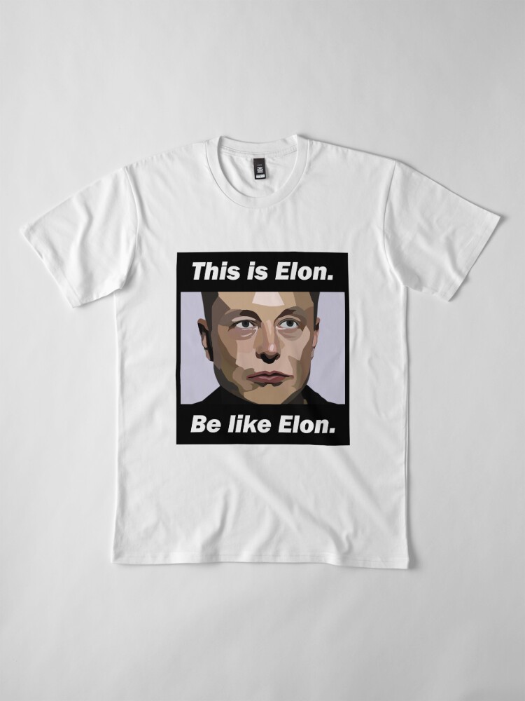 elon musk in t shirt