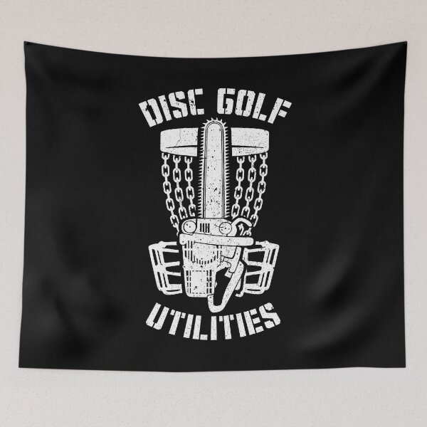 Item preview, Funny Disc Golf Basket Chainsaw For The Trees Vintage designed and sold by GrandeDuc.