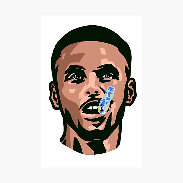 Item preview, Steph Curry's Classic Free Throw Face designed and sold by patbusinger.