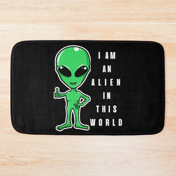 Item preview, I'm An Alien In This Crazy World, Funny Alien designed and sold by BetterLifeToday.