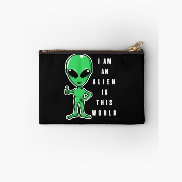 Item preview, I'm An Alien In This Crazy World, Funny Alien designed and sold by BetterLifeToday.