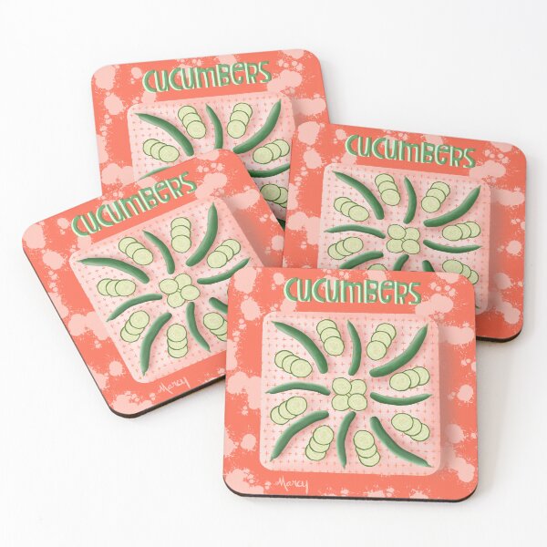 Item preview, Cucumbers designed and sold by MarcyBrennanArt.