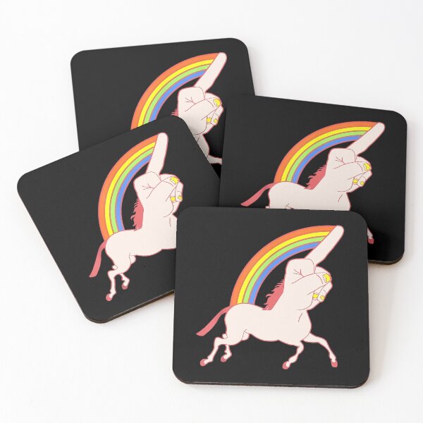 Item preview, Funny Unicorn Fucknicorn Rainbow For Man Woman designed and sold by Kevins16.