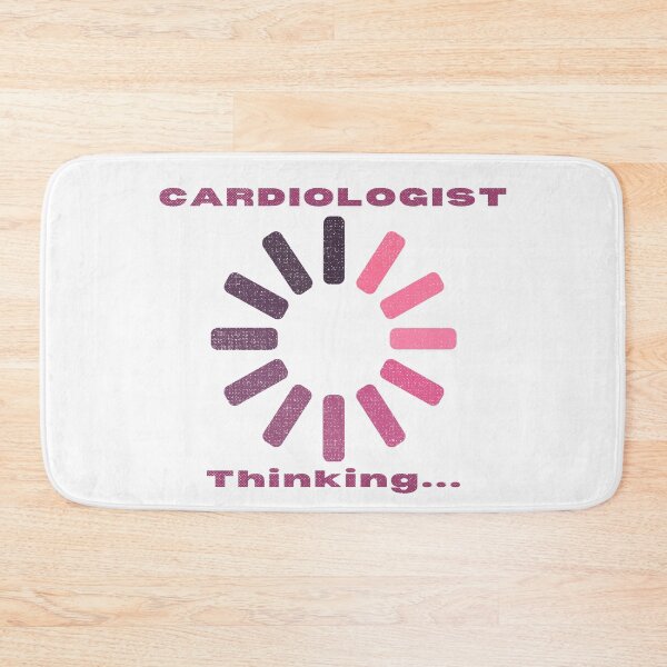 Item preview, Cardiologist Thinking Funny Cardiology Quote designed and sold by GR-ART.
