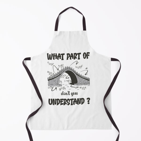 Item preview, What Part Of Don't You Understand Bridge with Maths Equations for Teacher designed and sold by Hema Thilakaratne.