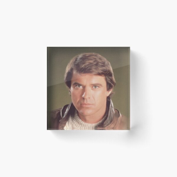 Robert Urich, Actor Acrylic Block