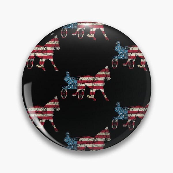 Item preview, Harness Racing American Flag Harness Horse designed and sold by Kevins16.