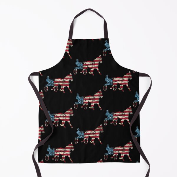 Item preview, Harness Racing American Flag Harness Horse designed and sold by Kevins16.