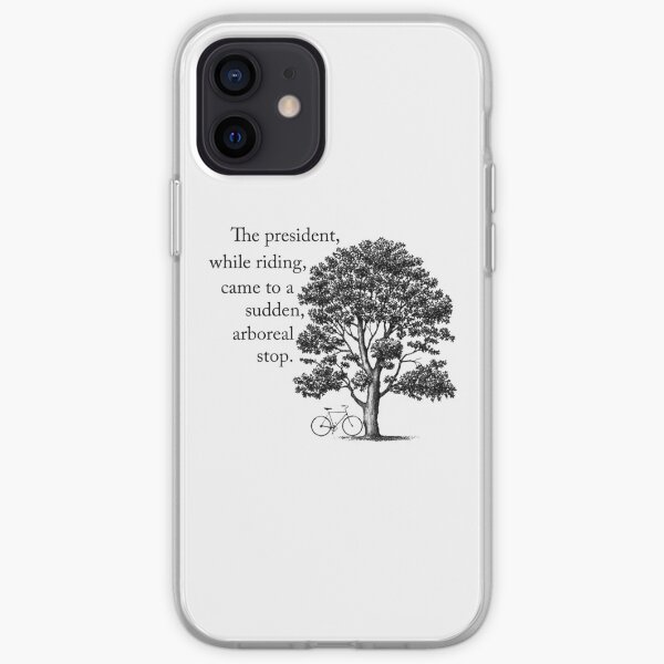 A Sudden, Arboreal Stop iPhone Soft Case