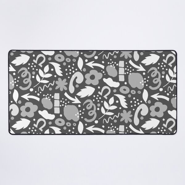 Item preview, Abstract retro pattern in monochrome black and white  designed and sold by FrancesPoff.