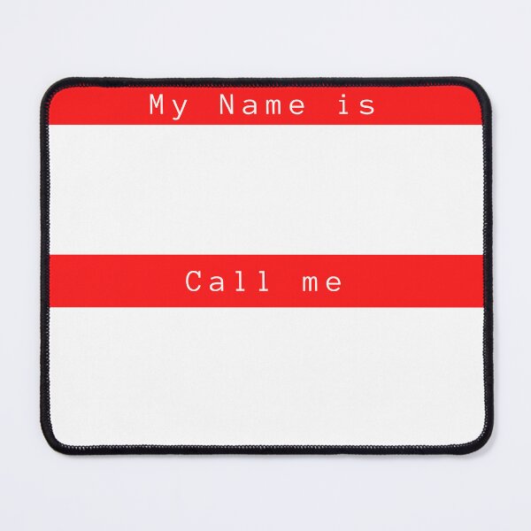 Item preview, Redesign of Hello My Name Is, Call me designed and sold by sbe-zone.