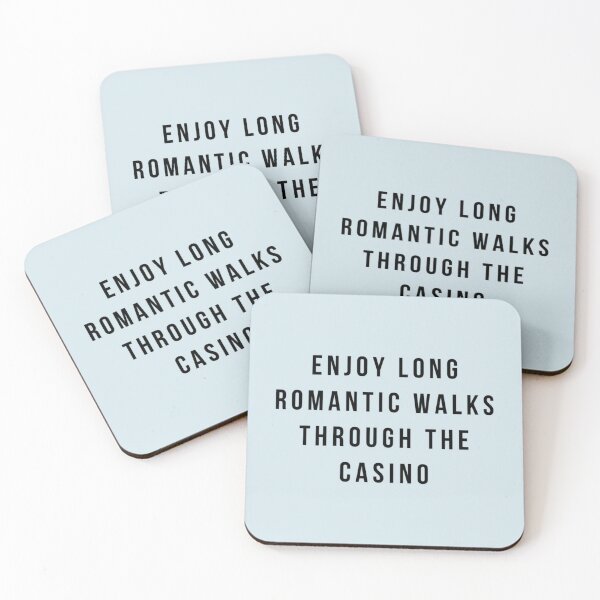 Item preview, enjoy long romantic walks through the casino   designed and sold by Timmarshall.