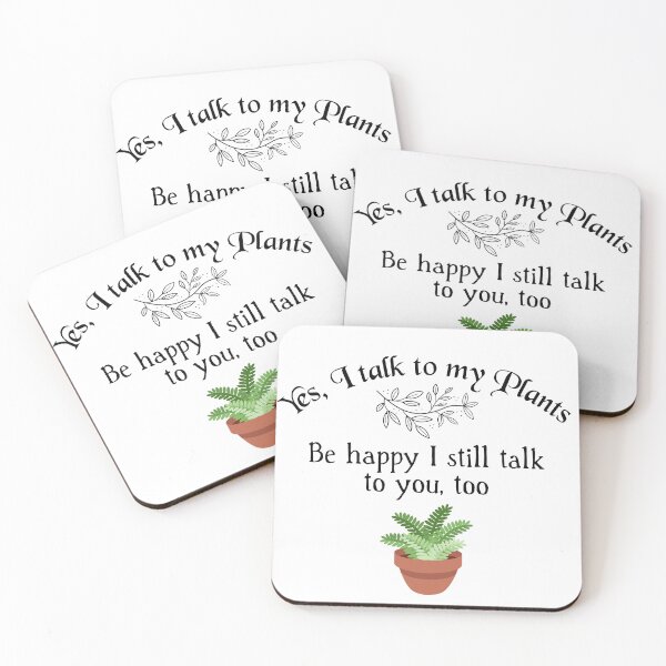 Item preview, Talk to my plants, gift for plant lover designed and sold by HappyVibesAlert.