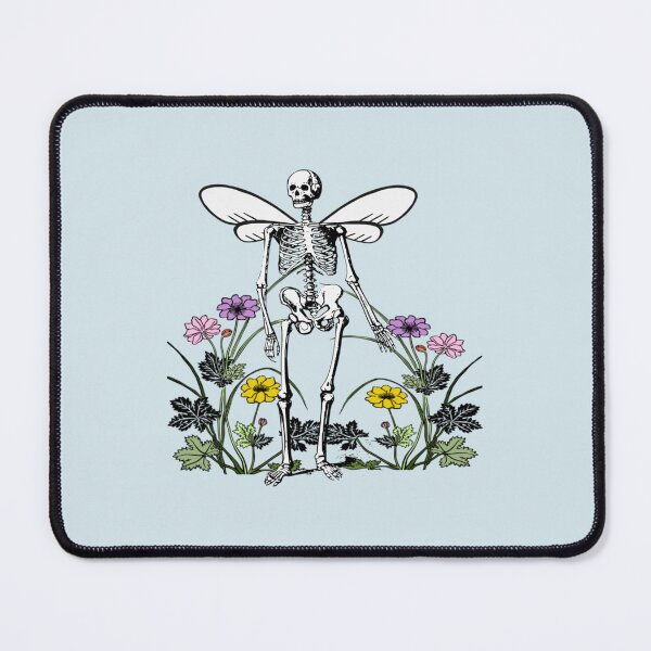 Item preview, Skeleton gothic pastel flowers design designed and sold by Timmarshall.