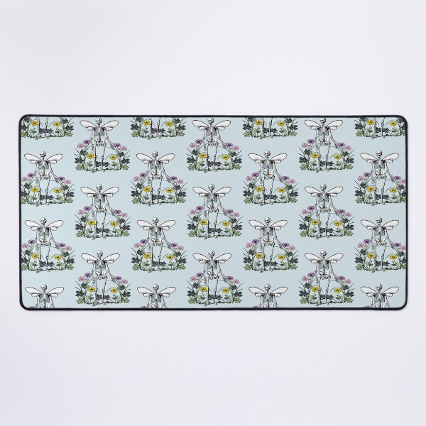 Item preview, Skeleton gothic pastel flowers design designed and sold by Timmarshall.
