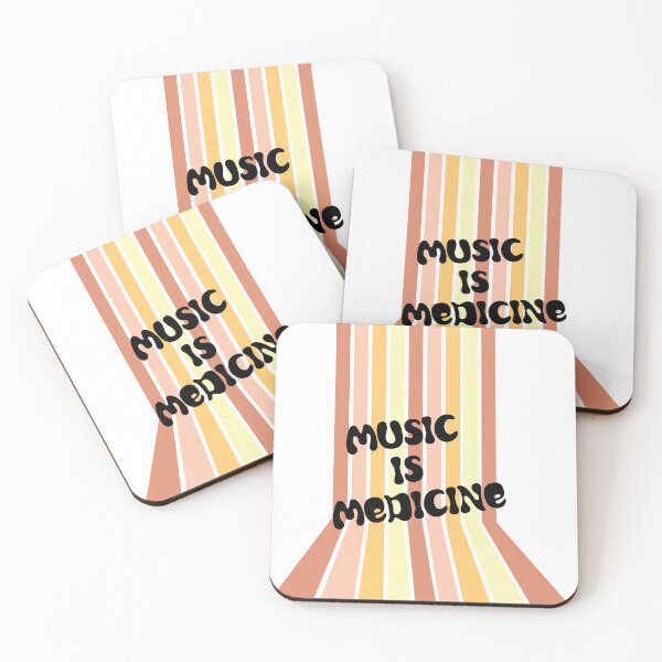 Item preview, Music is medicine...retro typeface designed and sold by Art-shia.