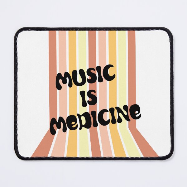 Item preview, Music is medicine...retro typeface designed and sold by Art-shia.