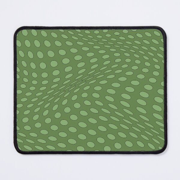 Item preview, Wavy Dots - Olive designed and sold by SilverPegasus.