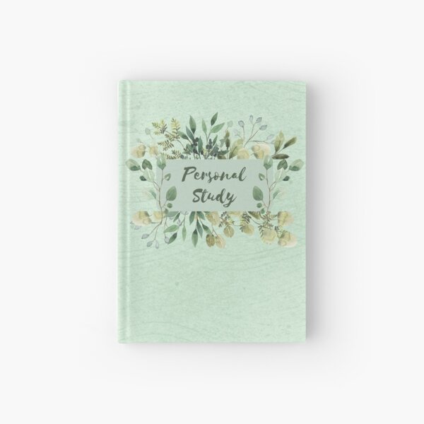 Floral Personal study journal Hardcover Journal